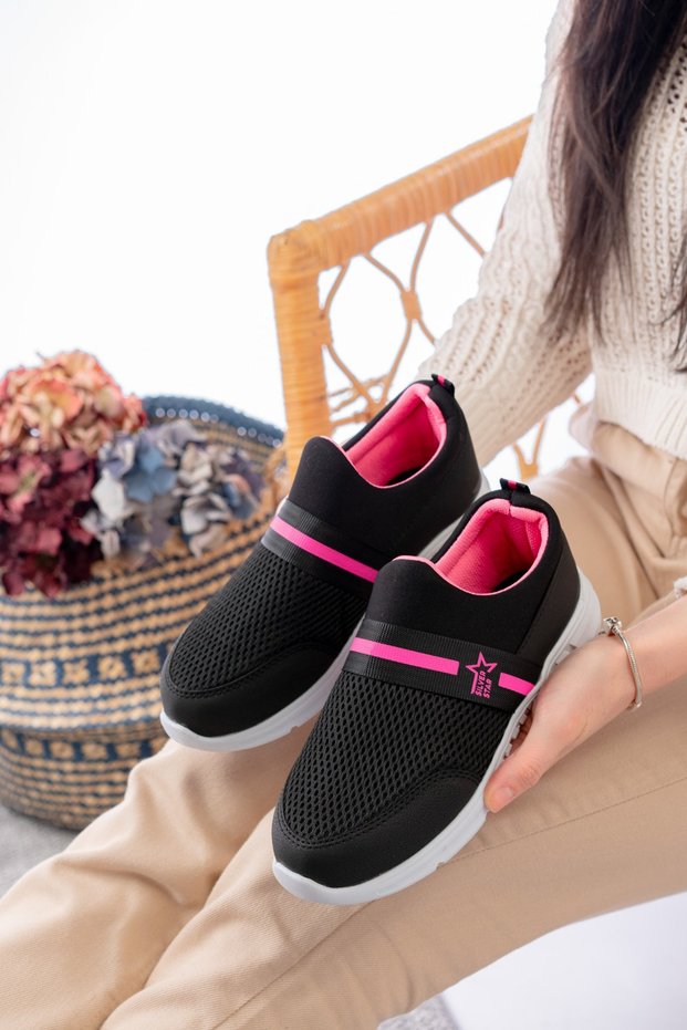 Tedy Unisex Children's Laceless Comfortable Flexible Daily Sneaker Sports Shoes