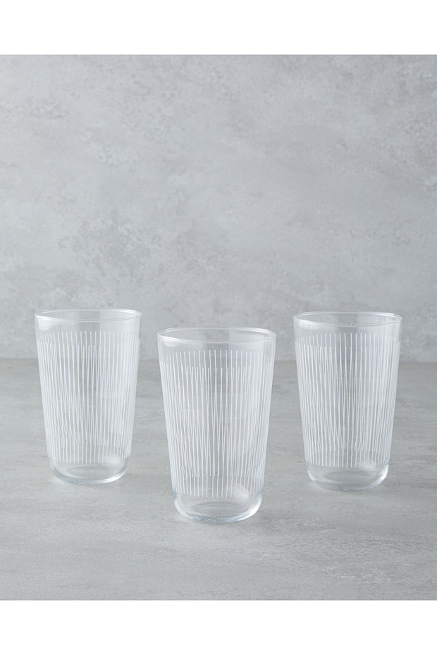 Cove Glass Set of 3 400 ml White