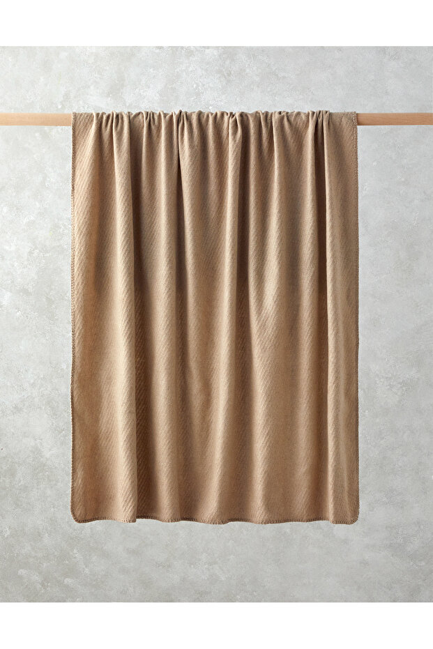 Vividline seat shawl 130x170 cm mink