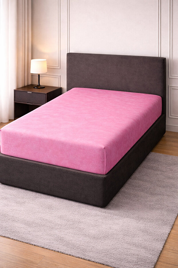 Almira Cotton Single 160X240 cm Non-Elastic Flat Sheet