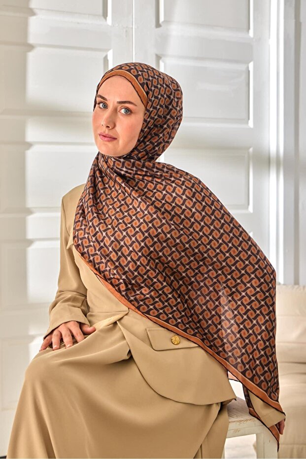 100% Voile Silk Shawl 441003-12