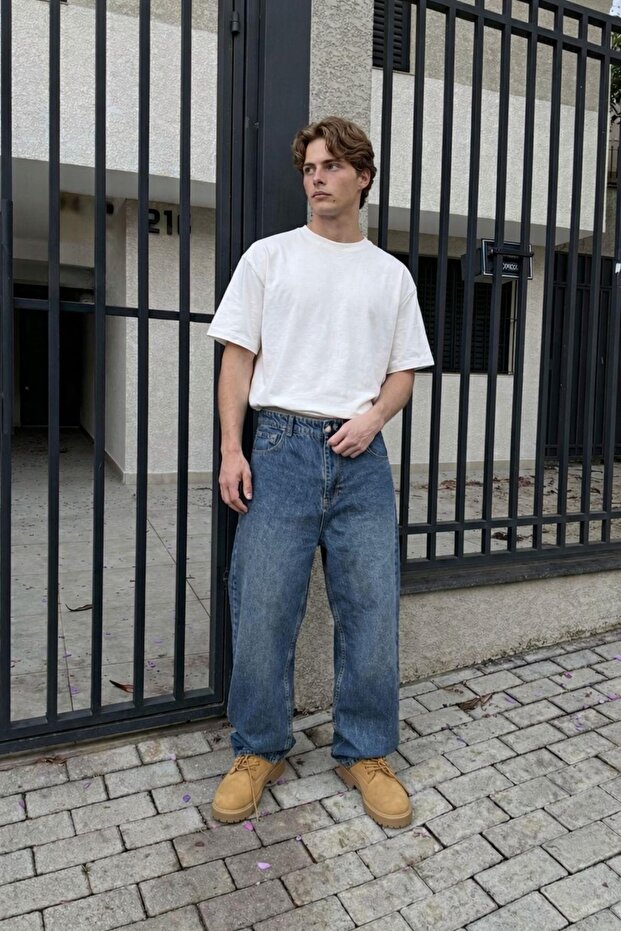 Baggy Fit Jean Blue