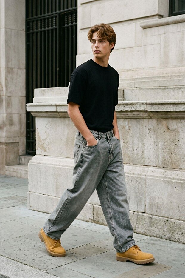 Baggy Fit Jean Gray