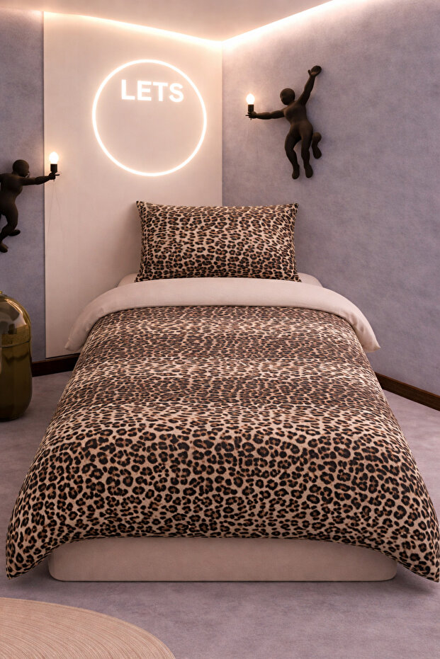 Single Patterned Duvet Cover Set | Cotton | Sheetless Set |