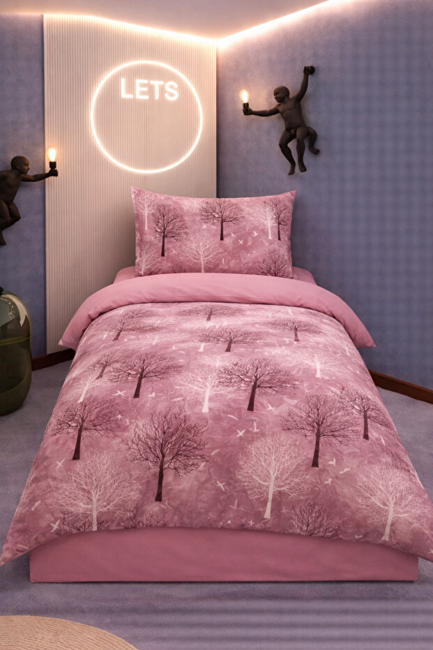 Single Patterned Duvet Cover Set | Cotton | Sheetless Set |