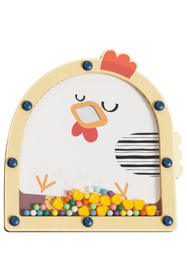 Joc Montessori - Hraneste gaina