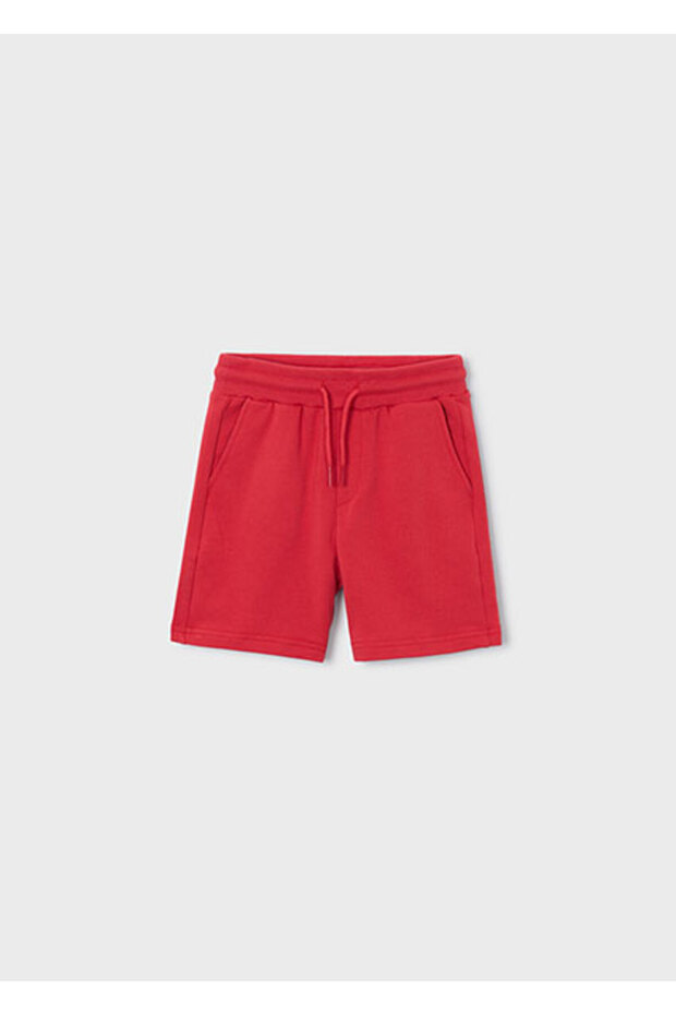Boy's Basic Shorts Red - 00611