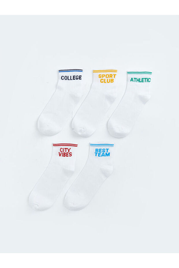 I Printed Boys' Socks 5-Piece Set from Freezen Store