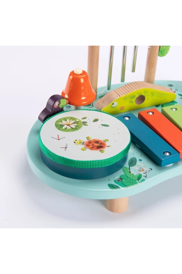 Musical Table With Multiple Activities, - 4
