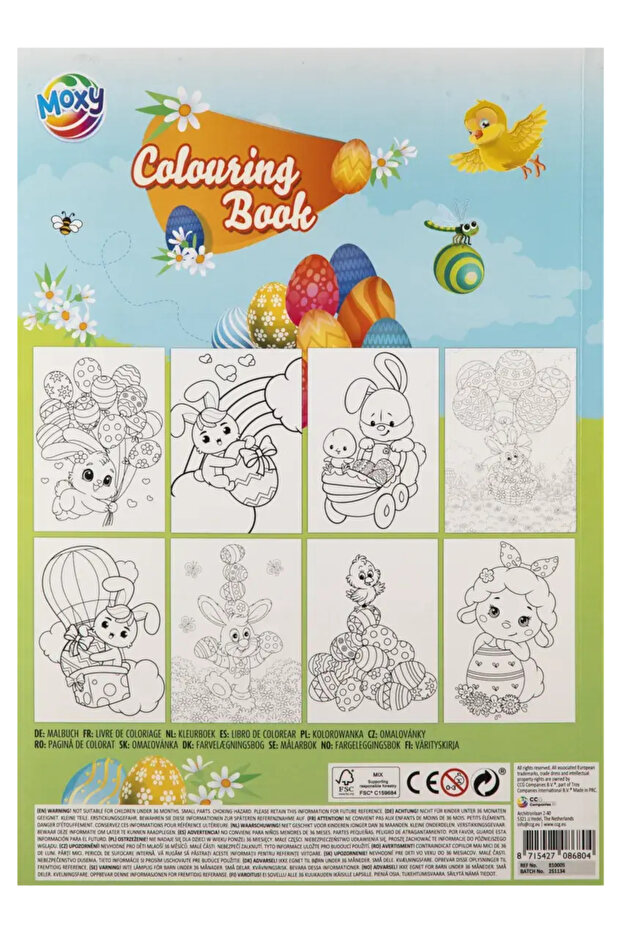 Coloring Book - Easter is Coming (64 Pages) - 2