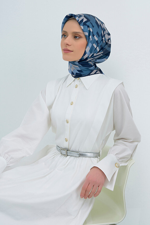 Pure Silk Sura Scarf-2026 Spring-Summer- 950700D-83