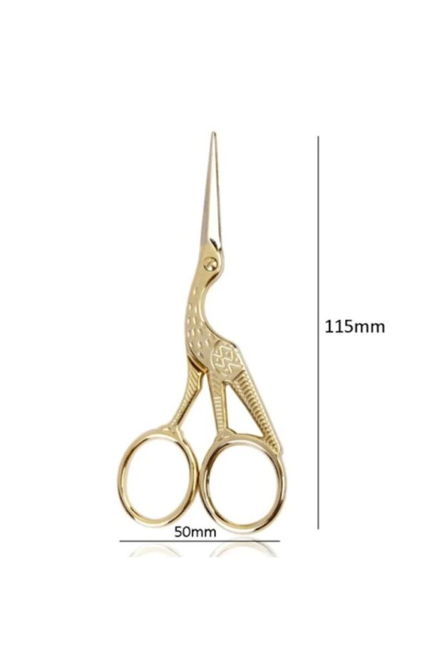 Special Elegant Design for General Use Fi̇ona Swan Scissors Gold 11.5 cm X 5 cm