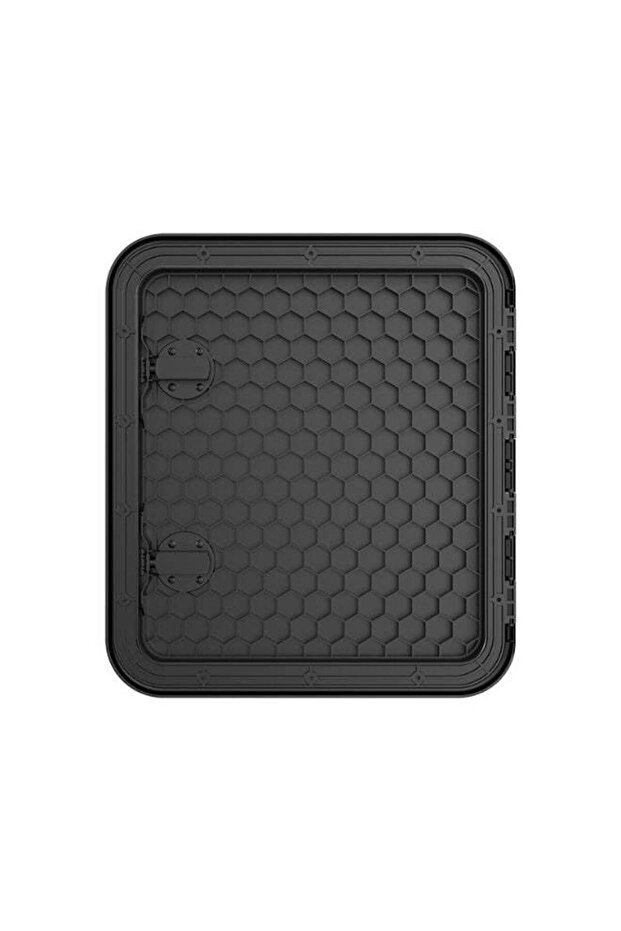 Marine Deck Hatch 460x520mm Access Hatch Cover PP UV Resistant White Black