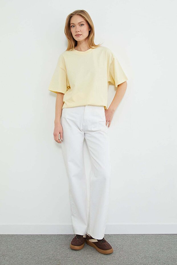 Μπλουζάκι Basic Crew Neck Oversize - 7