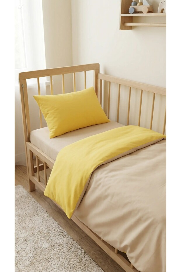 90X130 Baby Bedding Set 3 Pieces – Quilt Cover, Pillowcase and Sheet
