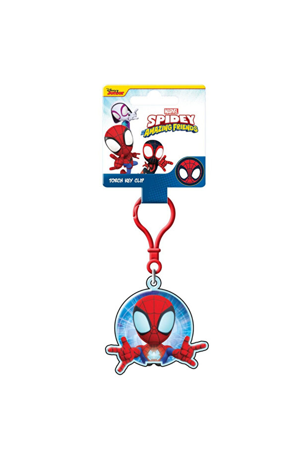 Spiderman (Spidey Glow Webs) Torch Key Clip