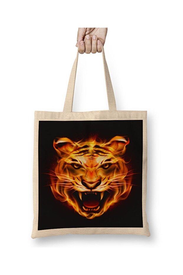 Tigre Cloth Bag Long Handle
