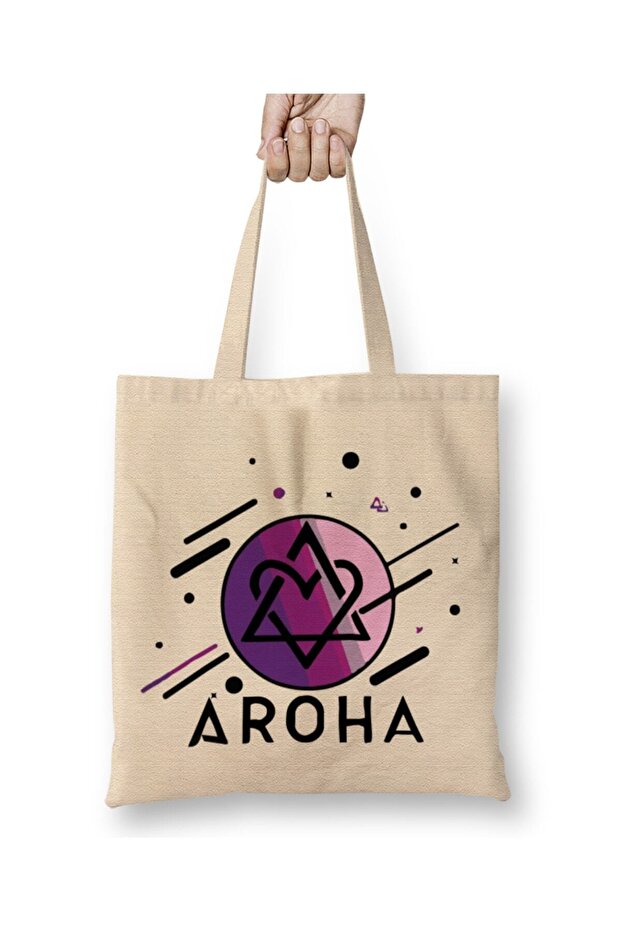 Kpop Aroha Tote Bag Long Handle