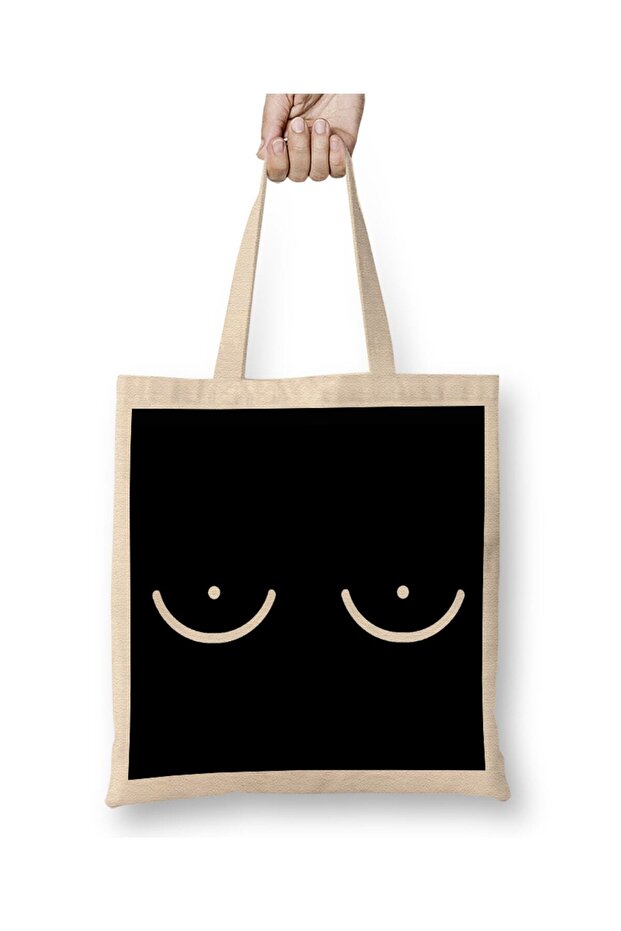 Boobies 08 Cloth Bag Long Handle