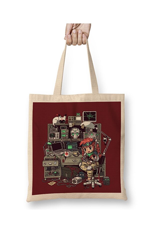 Trust Me I Am An Engineer 06 Cloth Bag Long Handle