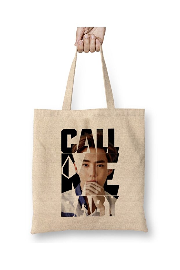 حقيبة حفاضات Exo Suho Call Me Baby ذات مقبض طويل