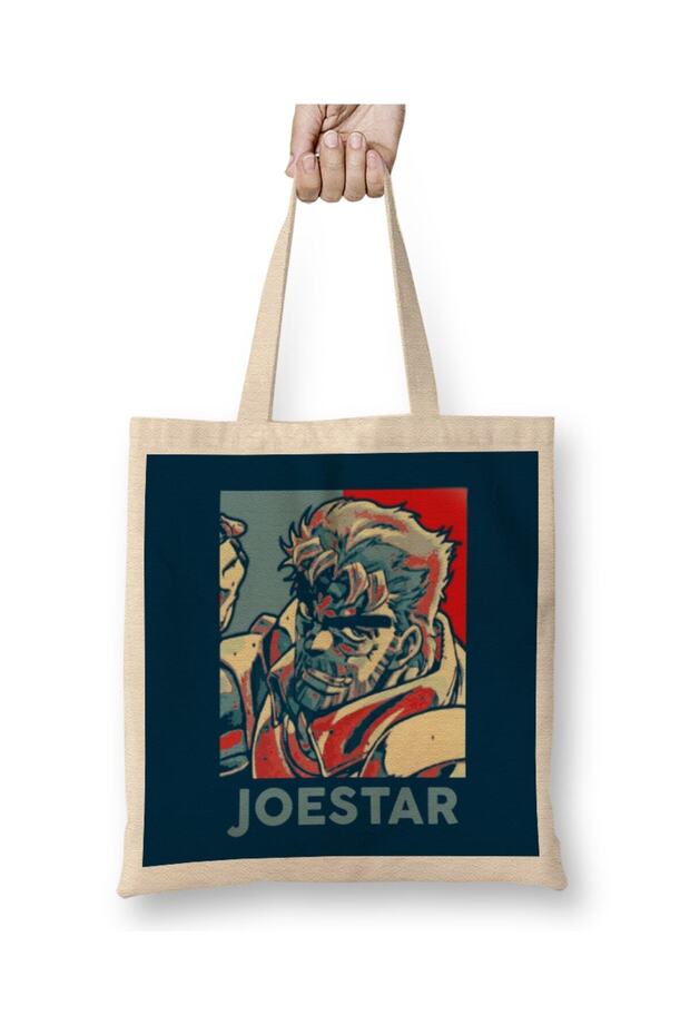 حقيبة قماش Jojos Bizarre Adventure بمقبض طويل
