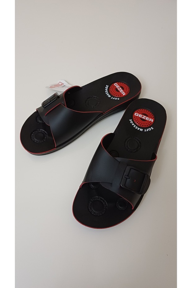 Massage Sole Women's Classic Buckle Slippers