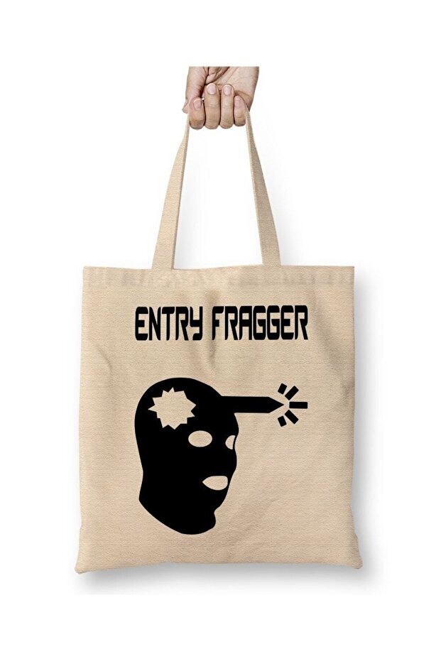 حقيبة قماش مدخل Fragger بمقبض طويل