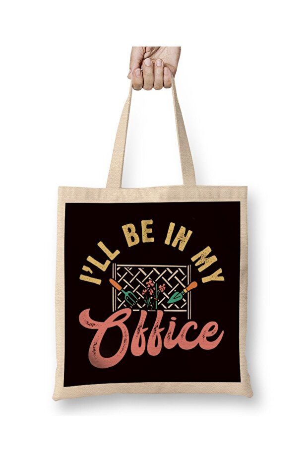 Office Garden Gardener Gardening Plants Lawn Flowers Nature Cloth Bag Long Handle