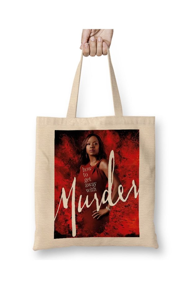 حقيبة قماشية من How To Get Away With Murder بمقبض طويل