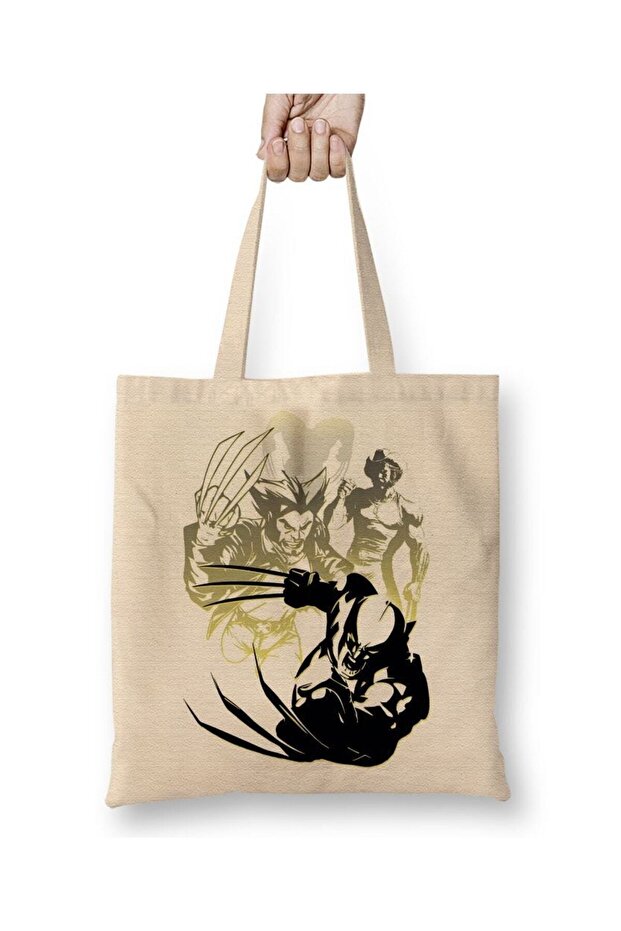 Four Wolver Cloth Bag Long Handle