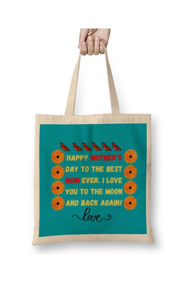 Mothers Day Gift Ideas Mother's Day Sayings & Quotes For Mom 2021 Cloth Bag Long Handle