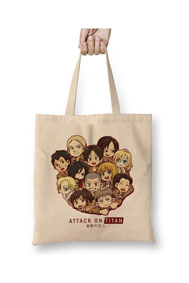 حقيبة حمل من Attack On Titan Full Team بمقبض طويل