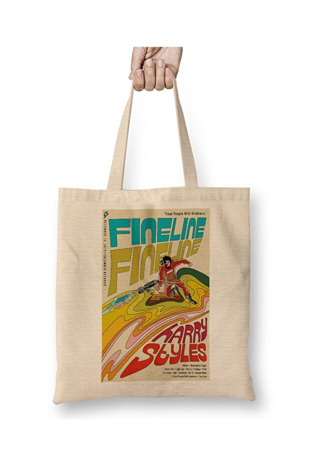 Fine Line Harry Styles 02 Tote Bag Long Handle