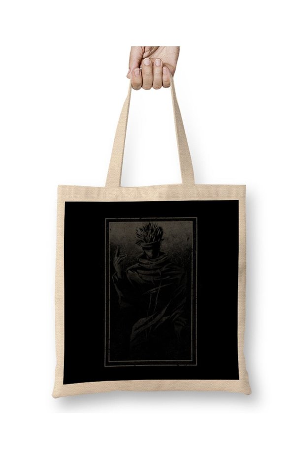 Jujutsu Kaisen Technical Magic Teach Tote Bag Long Handle