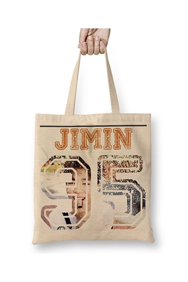 Bts Jimin 008 Tote Bag Long Handle