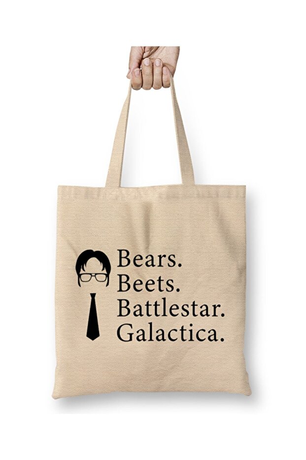 حقيبة حمل من Bears Beets Battlestar Galactica بمقبض طويل