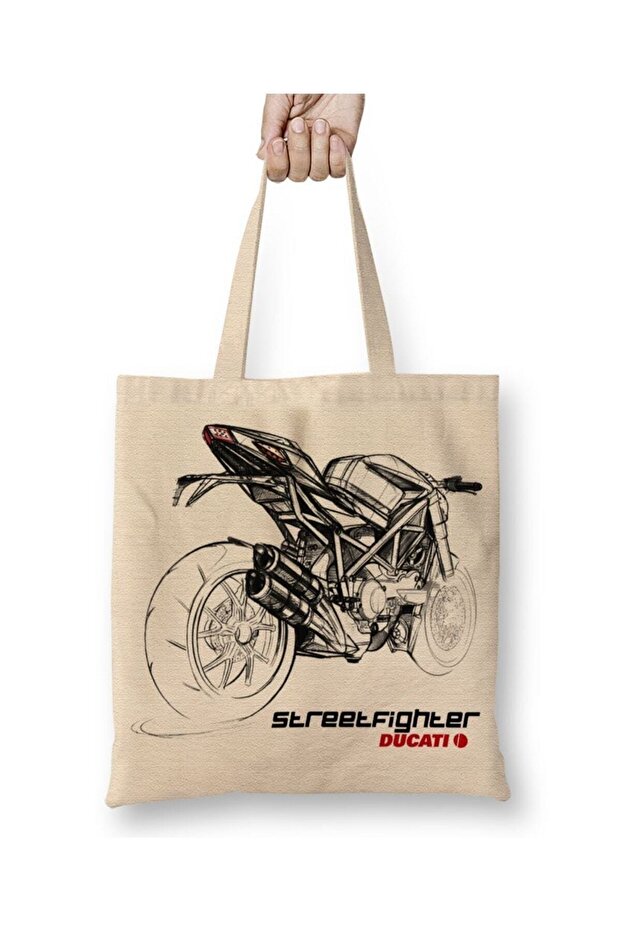 Ducati Exclusiva Streetfighter Tote Bag Long Handle