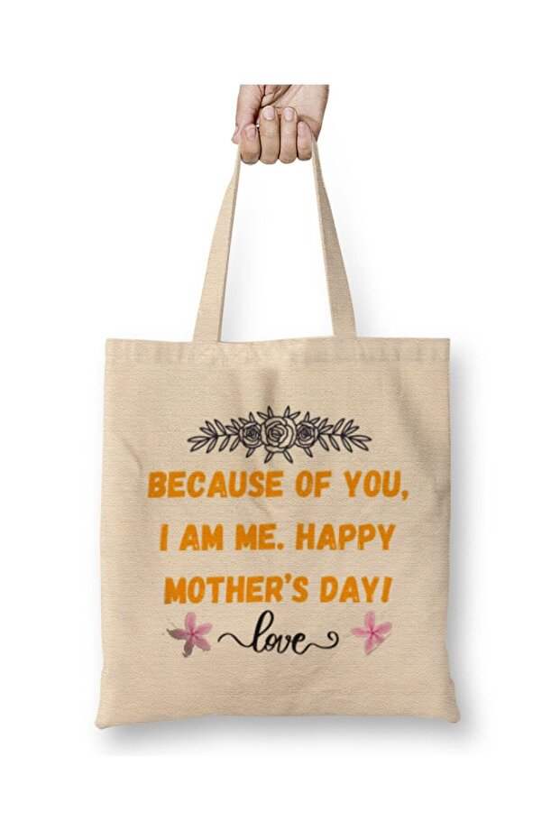 Mother's Day Sayings & Quotes For Mom 2021 Cloth Bag Long Handle