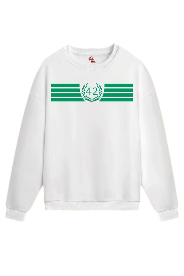 Konya 42 Legacy – Ribbon Printed Sweatshirt/Hoodie with Wreath Detail (Optional)