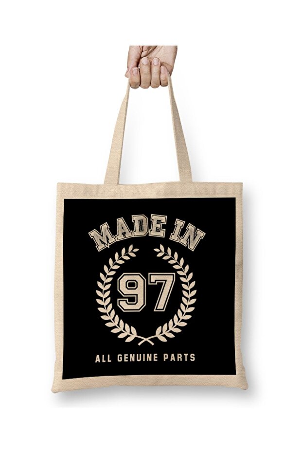 1997 Made In 97 All Genuine Parts Tote Bag Long Handle
