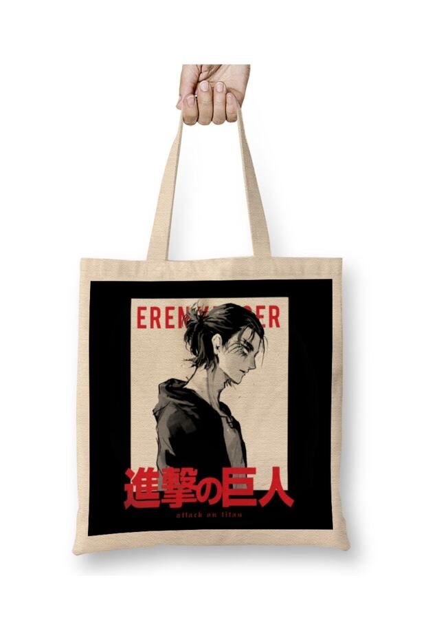 Eren Yeager 01 Cloth Bag Long Handle