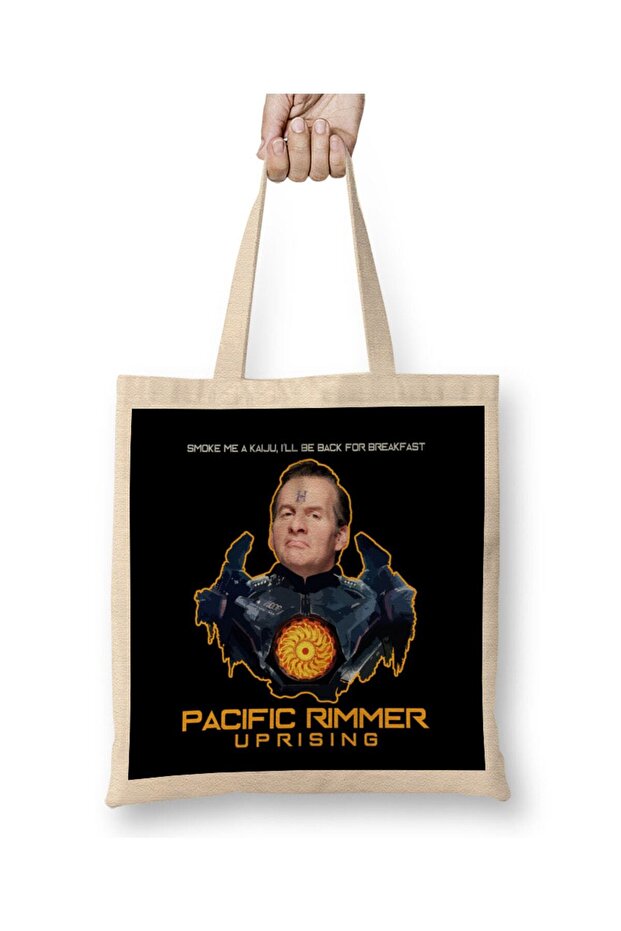 حقيبة حمل ذات لون دوار أحمر من Pacific Rimmer بمقبض طويل