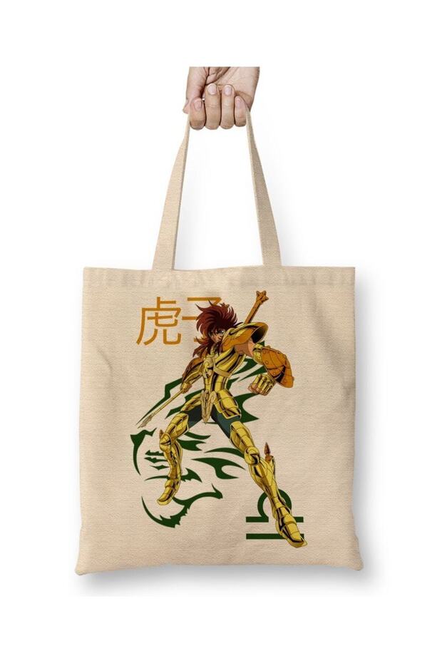 Dohko De Libra Cavaleiros Dos Zodiaco Tote Bag Long Handle