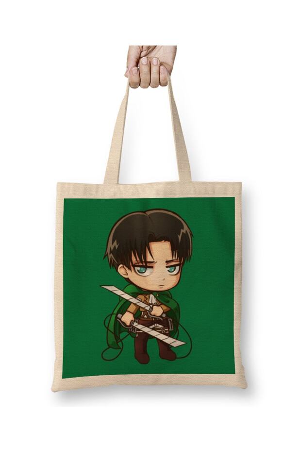 Levi Attack On Titan Tote Bag Long Handle