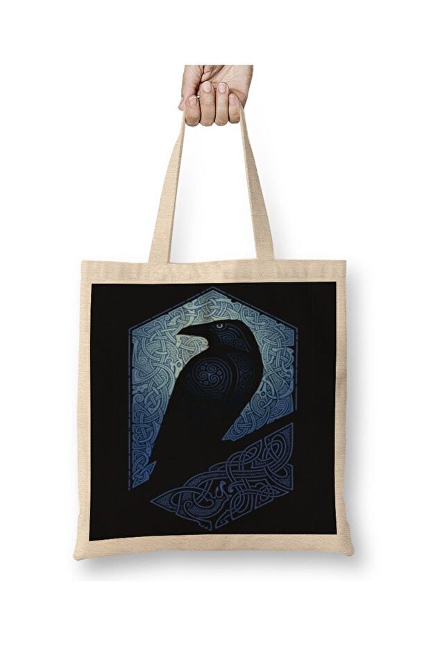 Vky Corvo Cloth Bag Long Handle