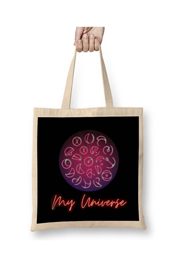 حقيبة حمل للجيش من My Universe BTS بمقبض طويل