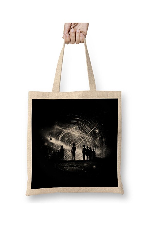 Here they come Cloth Bag Long Handle