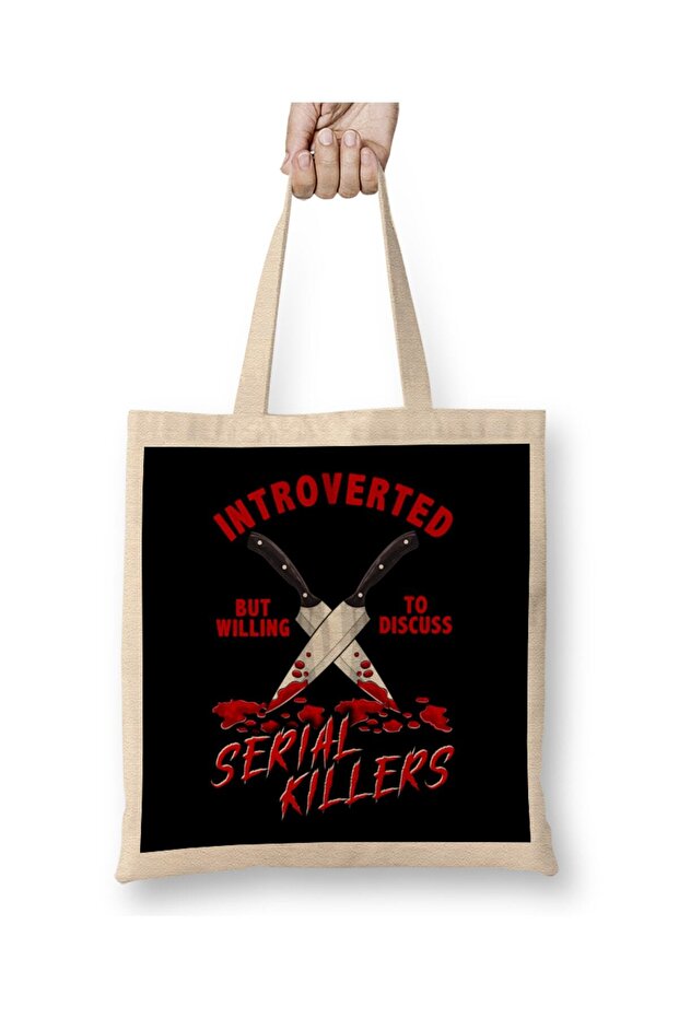 Introverted But Willing To Discuss Anime Girl Tote Bag Long Handle