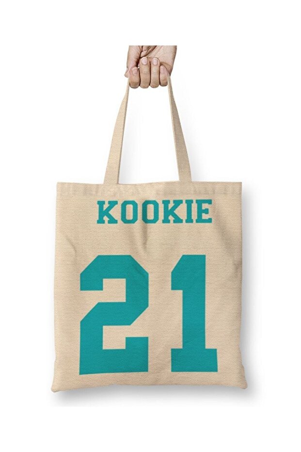 Bts Kookie Cloth Bag Long Handle